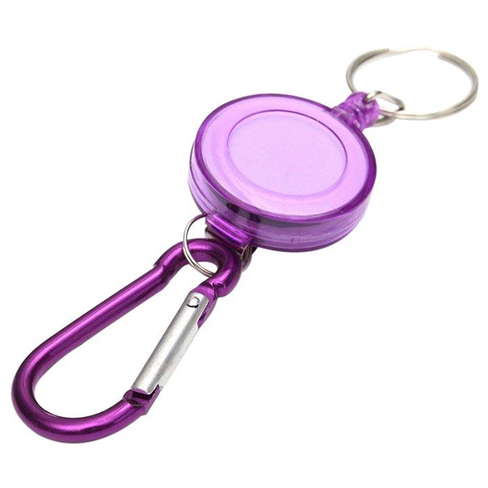 

Retractable Badge Reel Key Chain, Medium purple