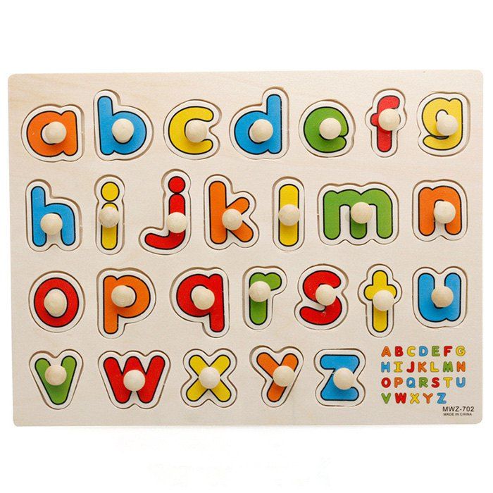 42 off educational hand grasping wooden alphabet jigsaw puzzle toy