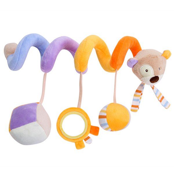 

Newborn Comfort Rattle Plush Bed Hanging Bell, Saffron