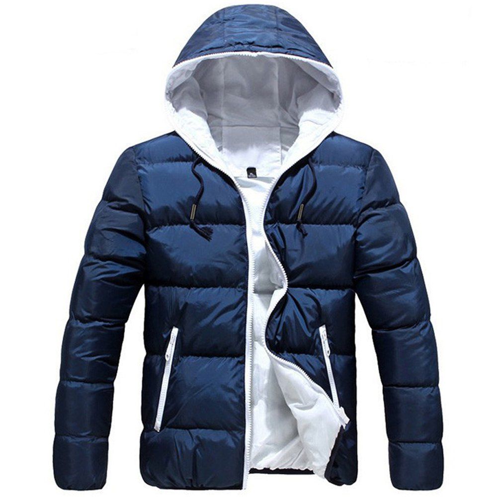 

Loose Comfortable Fashion Coat Jacket, Deep blue