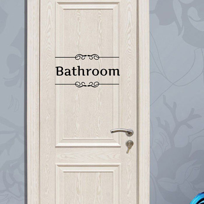 

ZY3115  Wall Sticker, Black