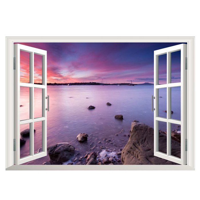 

ZY - W011 New Seascape 3D Windows Wallpaper, Multi-a