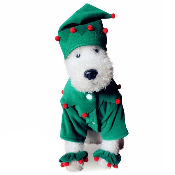 

Santa Costume Pet Clothing for Dogs, Multi-a