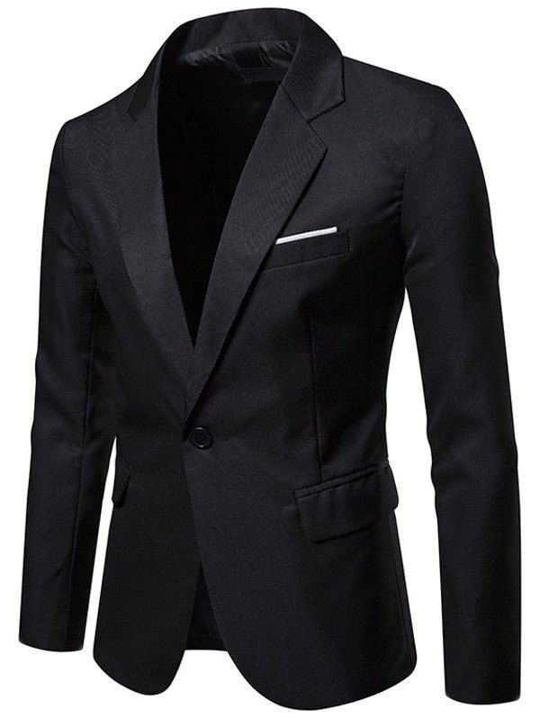 

Men Suit Blazer Business Casual, Black