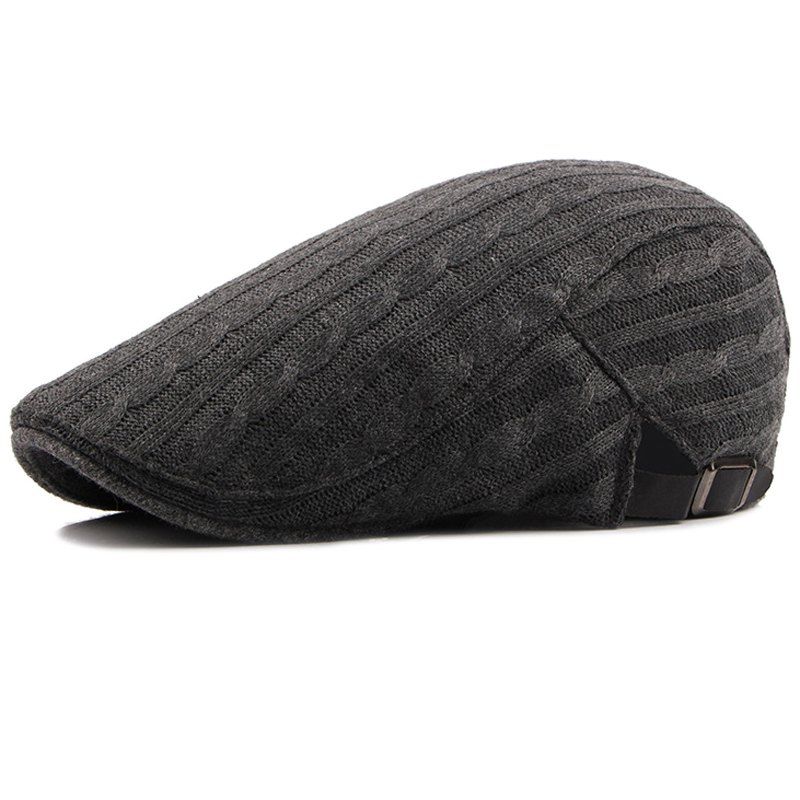 

Fashionable New Style Beret for Warming, Ash gray