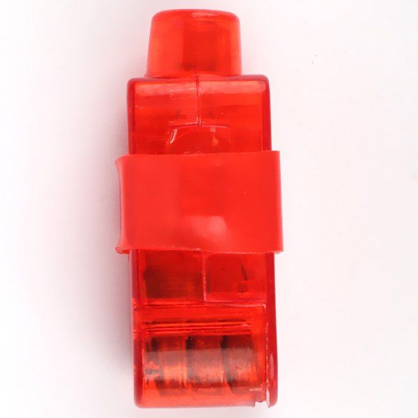 

LED Luminous Ring Finger Light Toys Gifts for Children, Lava red