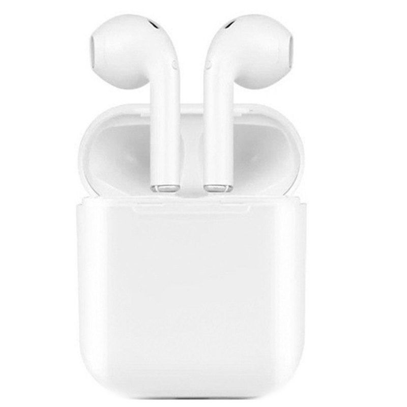 

i8 TWS Wireless Binaural Ear Bluetooth Earphone Mini Earbuds with Charging Dock, White