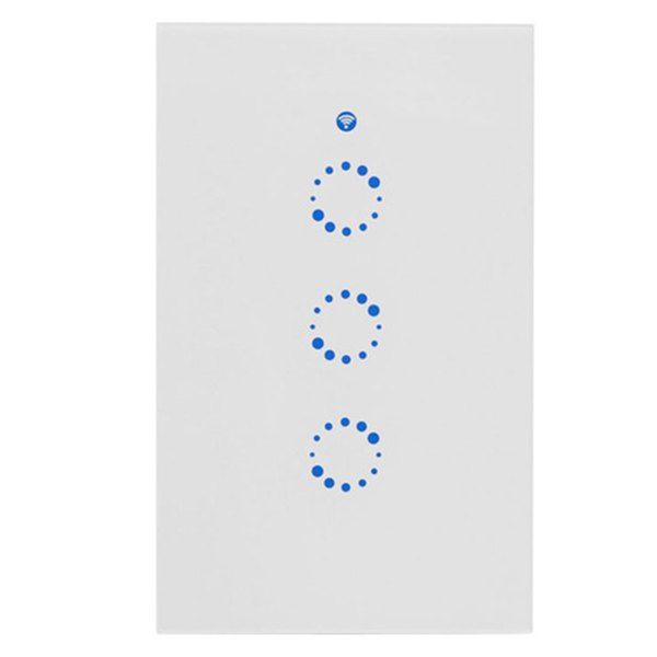 

SONOFF T1 Smart WiFi RF / APP / Touch Control Wall Light Switch, T1, White