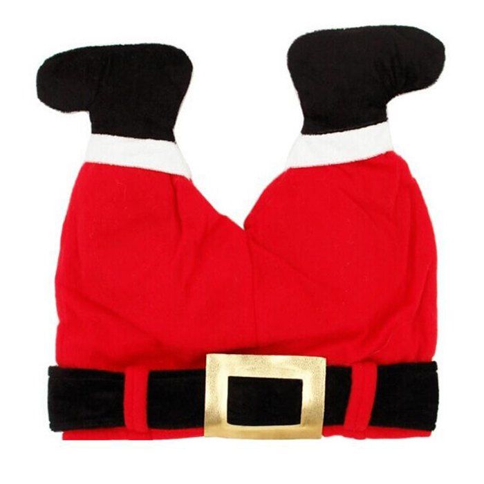 

Christmas Inverted Style Decorative Cap, Red