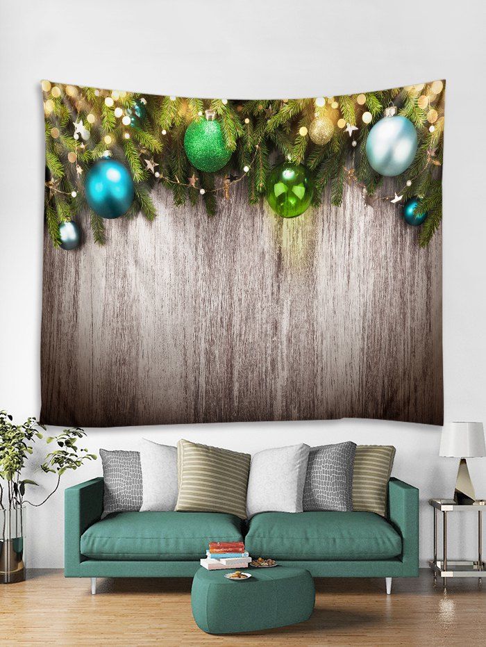 

Christmas Wooden Print Tapestry Art Decoration, Wood