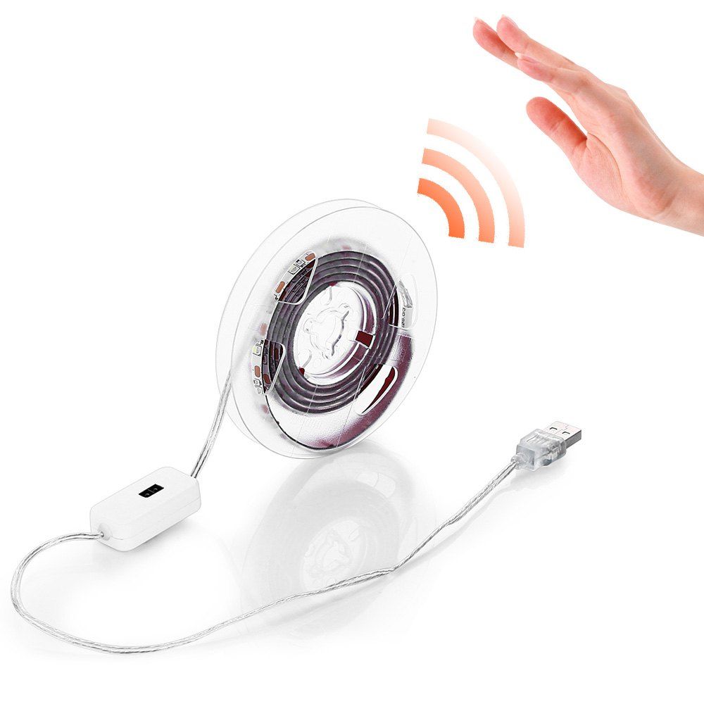 

KPSSDD Gesture Sensor Light Strip Home Decoration, White