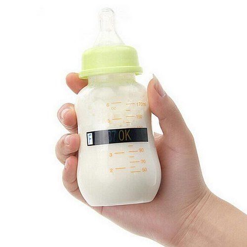 

Infant Baby Milk Bottle Test Paper Strip Thermometer Sticker Babies Safely Thermometers Measuring Card, Black