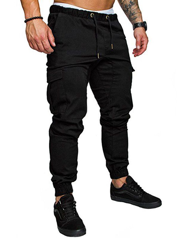 37 Off Men Leisure Comfortable Pants Classic Loose Sports Rosegal