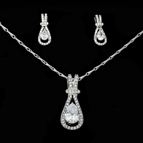 

K614 Fashion Korean Version Of The Female Gourd Necklace, Silver