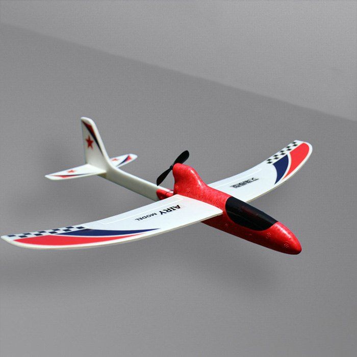 [41 OFF] Electric Hand Throwing Foam Aircraft EPP Roundabout Stunt Glider Condenser RC Airplane