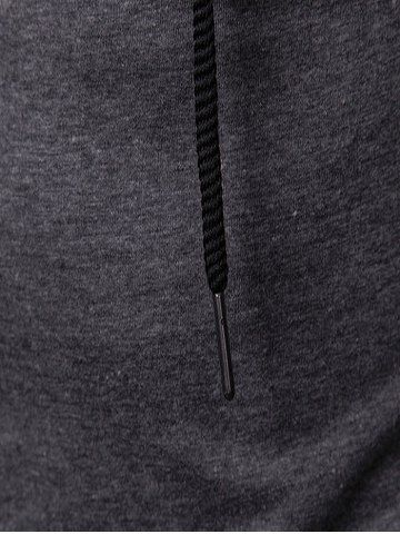 

Hooded Long-sleeved Hoodie, Black