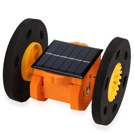 

Creative Solar Balance Car DIY Technology Small Production, Orange
