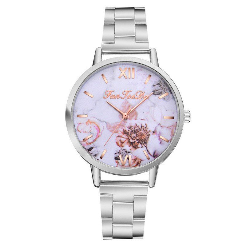 

Fanteeda FD142 Compact Mini Fashion Thin Section Simple Female Watch, Silver