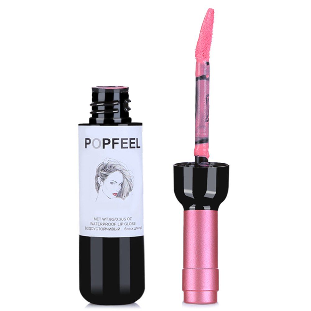 

POPFEEL Bottle Lasting Non-fading Lip Gloss, Multi-d