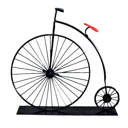 

Mini Bicycle Model Ornaments Retro Classic Car Creative Iron Crafts for Gift, Black