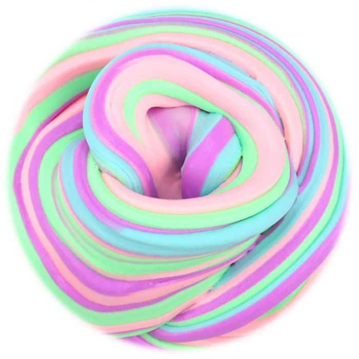 

Mixed Color Slime Poke Ultra Light Cotton Clay, Multi-b