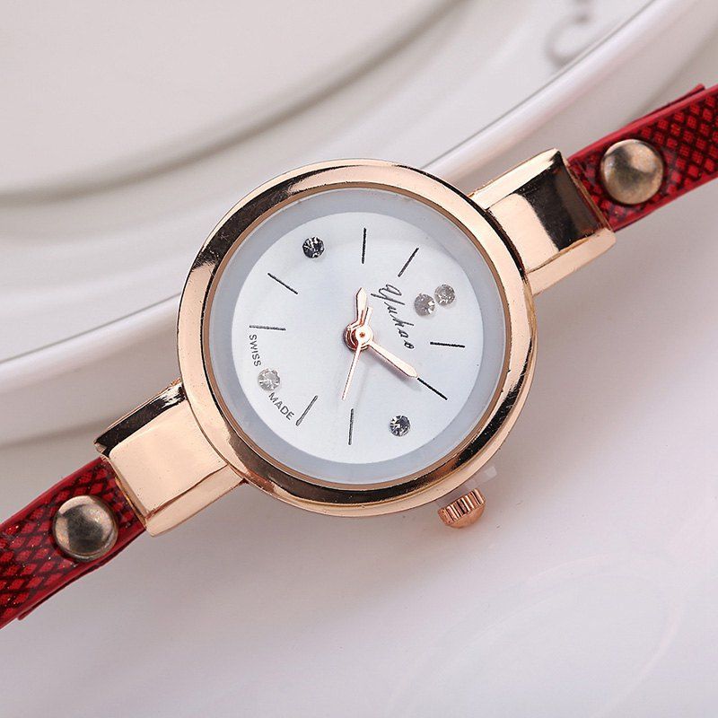 

XR1297 PU Strap Ladies Bracelet Watch, Brown