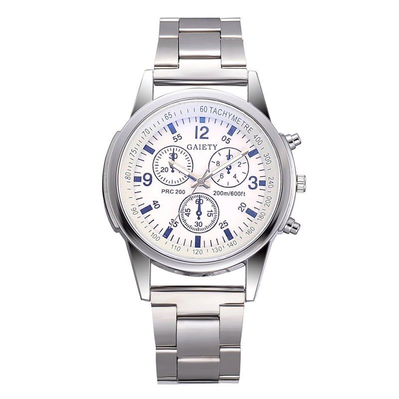 

GAIETY G566 Three-eye Decorative Men Quartz Watch, White