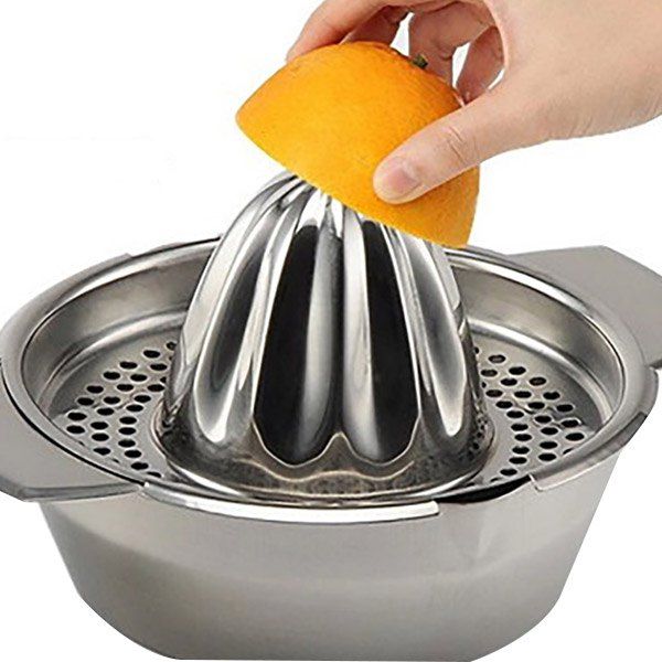 

DIHE Lemon Orange Fruit Manual Juicer CF0244, Platinum