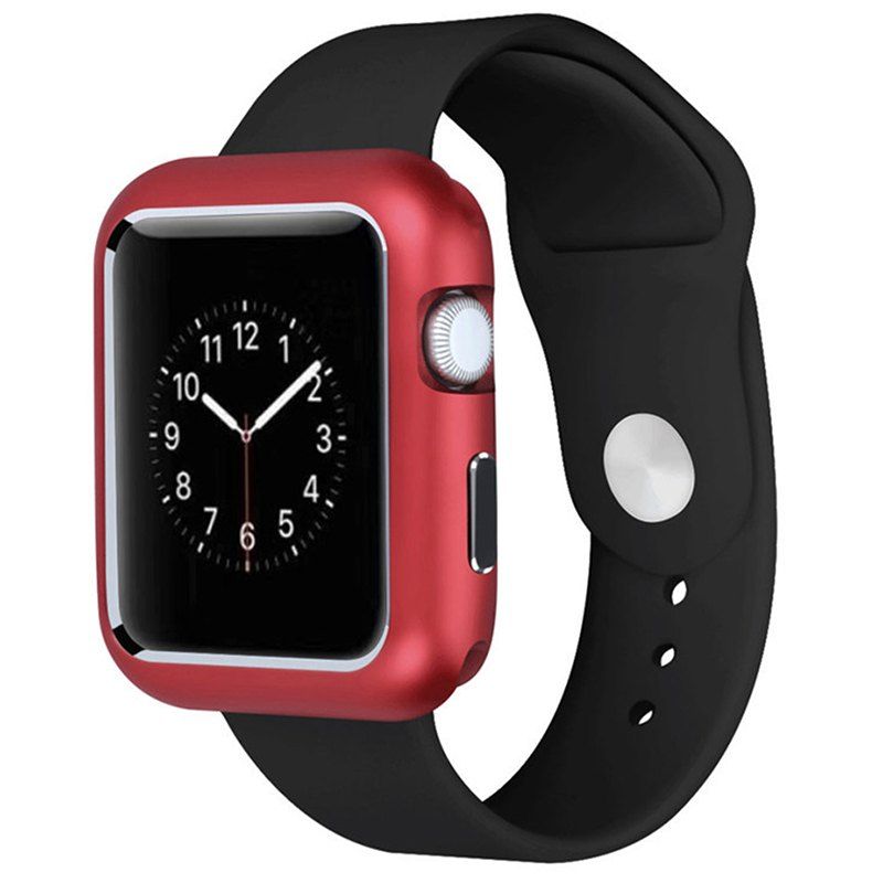 

Metal Frame All-inclusive Protective Case for 42mm Apple Watch, Black