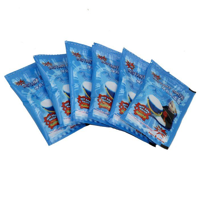 

Stage Talent Show Magic Prop Snowflake Flying Artificial Snow, Silk blue