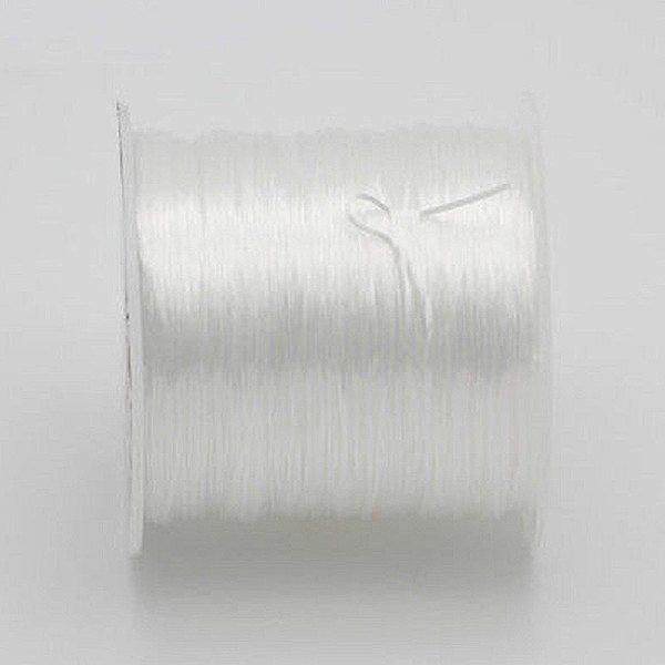 

Beaded Bracelet Crystal Elastic Thread Line 2pcs, White
