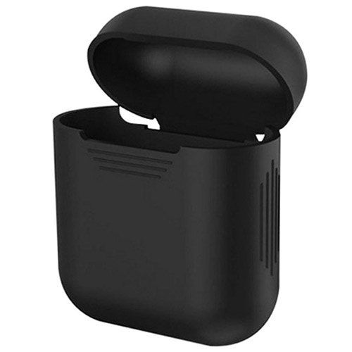 

Wireless Bluetooth Headset Anti-lost Silicone Case for AirPods, Black