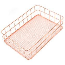 Nordic Style Home Wrought Iron Storage Basket -  