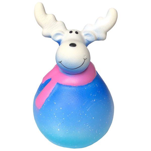 

Slow Rebound Christmas Deer Squishy Toy, Yellow