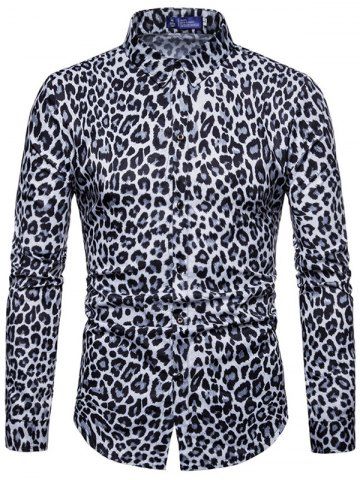 camisas de leopardo para hombre
