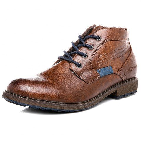 XPER Bottes à Lacets Loisirs Chaud Confortable Classique pour Hommes