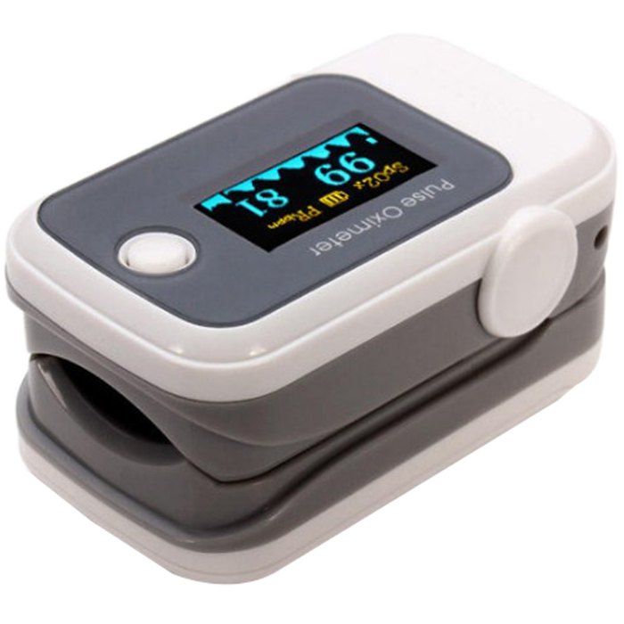 

Finger Pulse Oximetry Monitor Heart Rate Instrument, Milk white