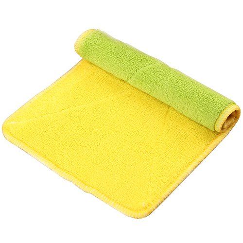 

5PCS Fine Fiber Double-sided Water-absorbing Lint-free Rag, #001