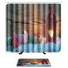 Christmas Bathroom Shower Curtain Mat Combination Set -  