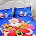 Christmas Series Quilt Home Textile Kit Bedding Three-piece Cool Pattern Couple Kit -  