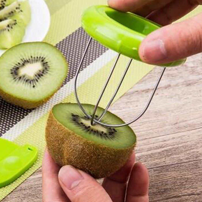 

Kiwi and Fruit Labor Saving Hand Cutting Separator, Salad green