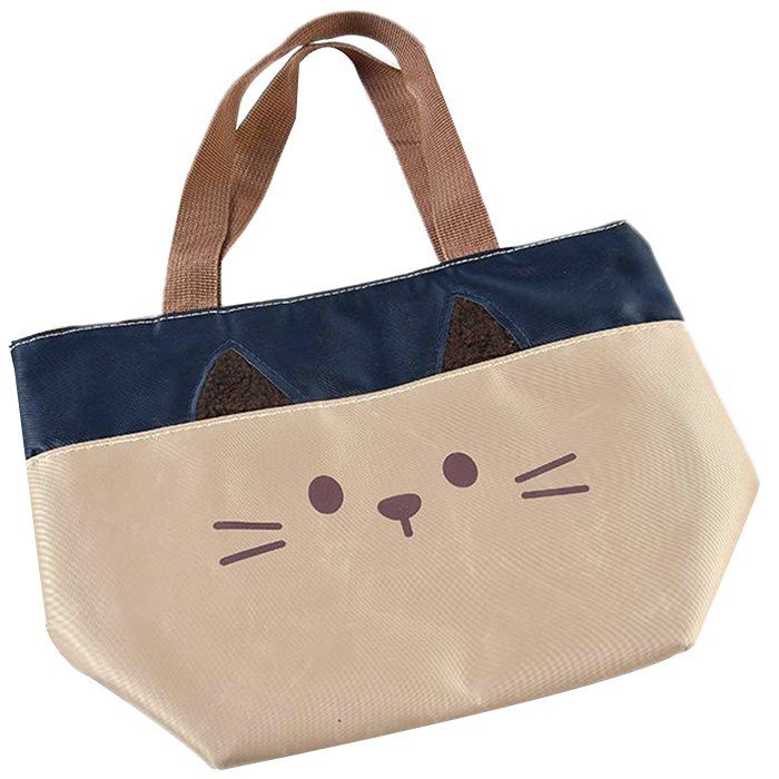 [30 OFF] Cute Cat Lunch Bag Rosegal