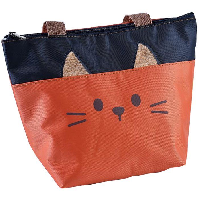 [30% OFF] Cute Cat Lunch Bag | Rosegal