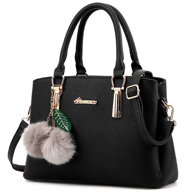 2018 Litchi Pattern One Shoulder Portable Handbags Europe And The Litchi Pattern One Shoulder Portable Handbags Europe And The United States Style Atmospheric