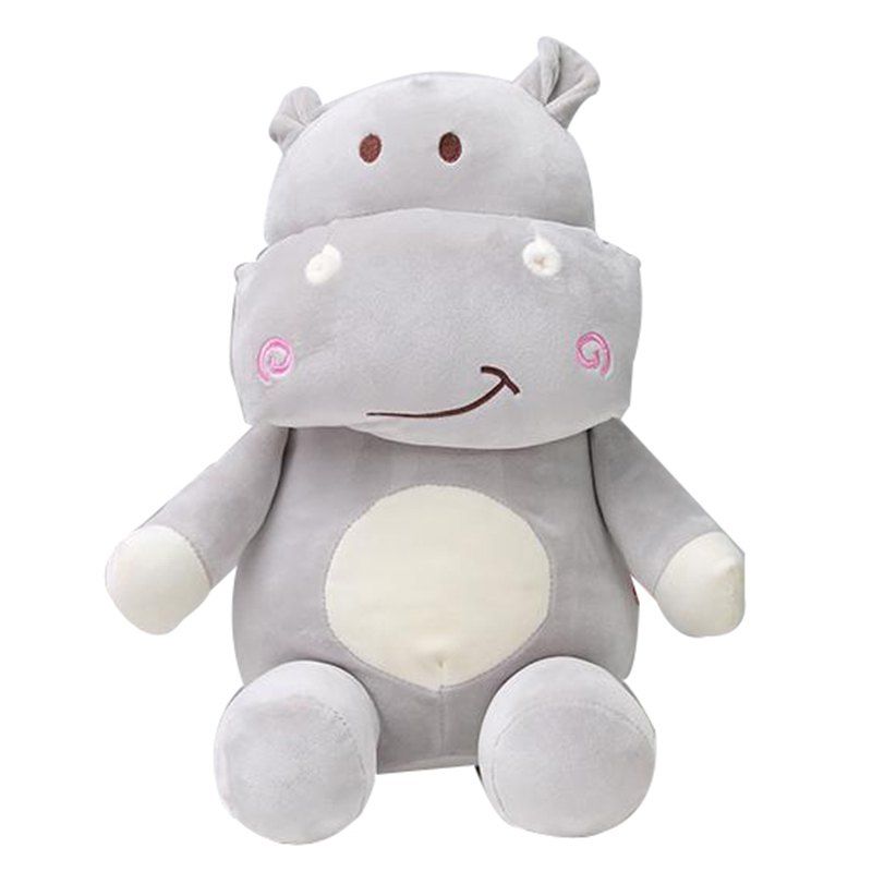43 Off Toy Doll Pillow Cute Pet Hippo Doll Rosegal