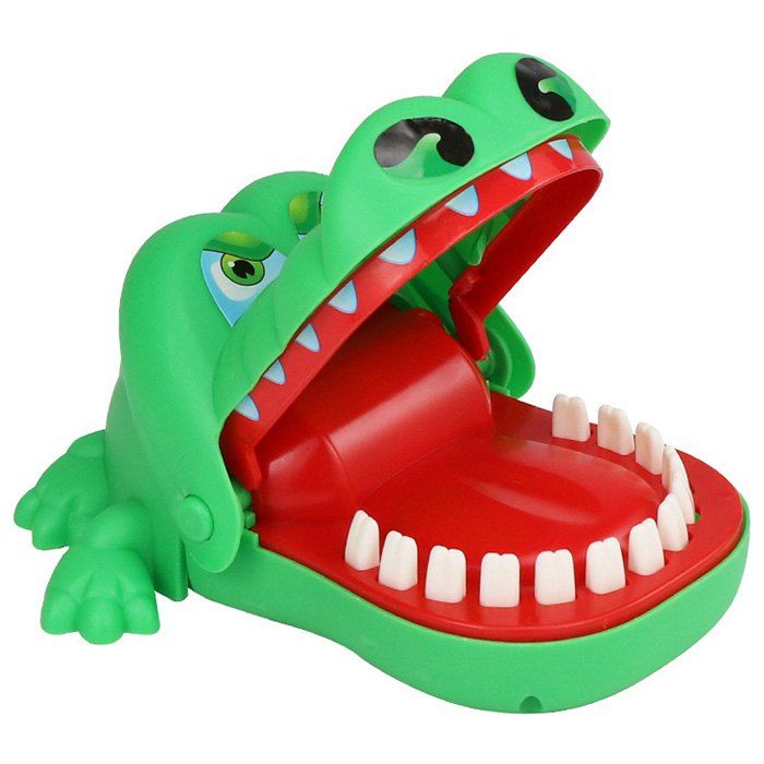 [40% OFF] Biting Hand Alligator Toy Tooth Extraction Shark Hippo ...