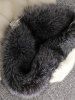 Autumn And Winter Faux Rabbit Fur Fox Fur Hooded Coat -  