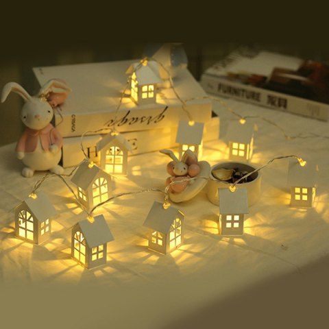  1.5M LED Christmas Tree House Style Fairy Decoration Light 
