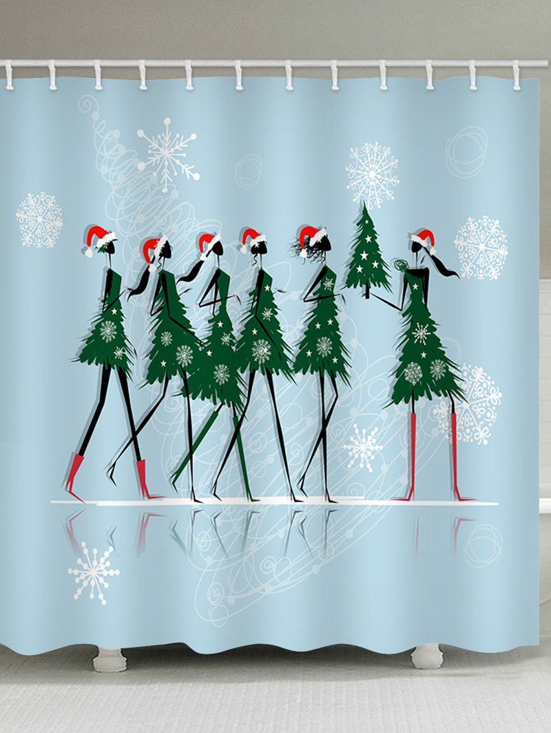 Download Christmans rideaux de douche de plage For Free