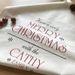 Christmas Cotton Napkins Oil-proof Anti-fouling Anti-dirty Tea Towel Cover Double-layer Placemat -  